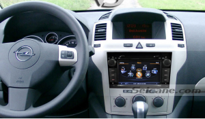 car stereo after installation,dvd player with aftermarket navigation system bluetooth touch screen of 2004-2009 OPEL Astra