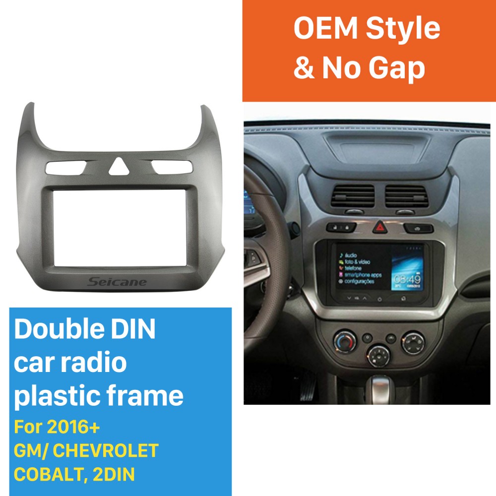 harness Trim Bezel Panel Kit 6 Car Radio Stereo CD Player Dash Install Mounting 