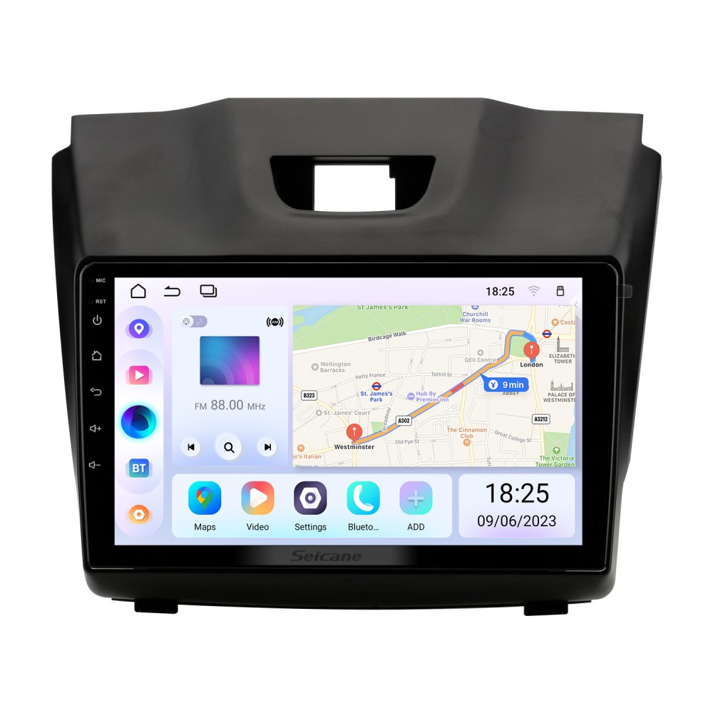 For Chevrolet S10 Isuzu Dmax D-max 2014-2018 Car Radio Multimedia Autoradio  Audio Video Player Navigation Dsp Gps Rds