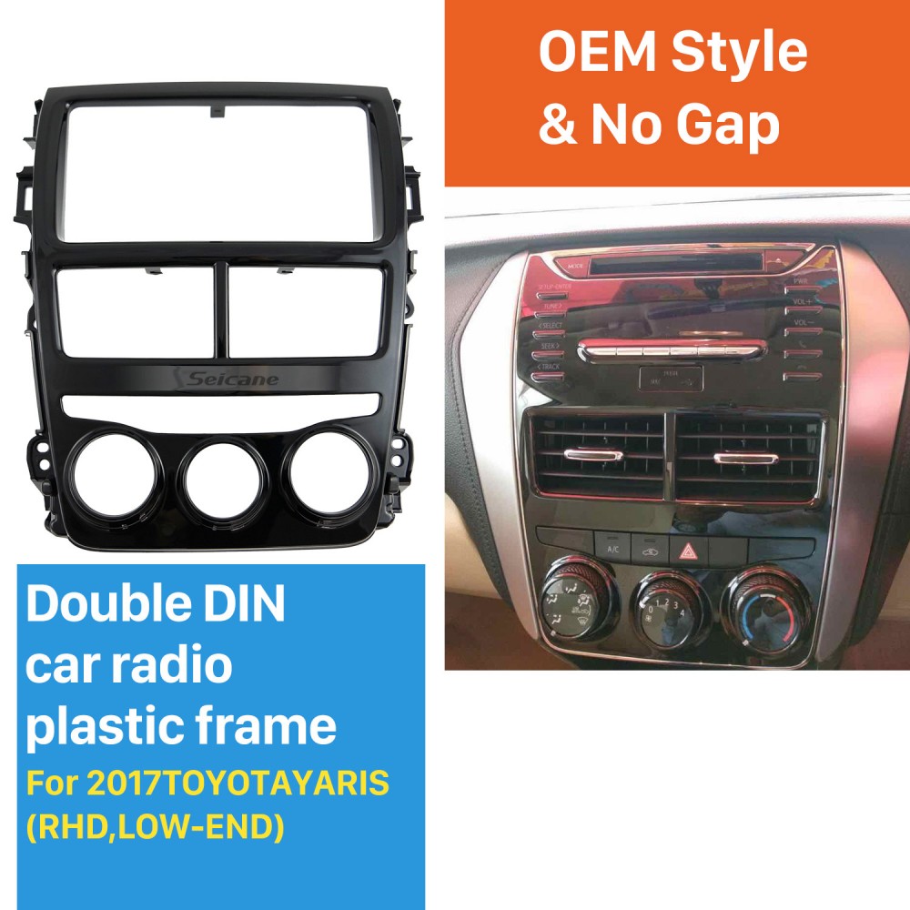 In Dash Car Stereo Fascia Panel Radio Install Frame Dash Bezel