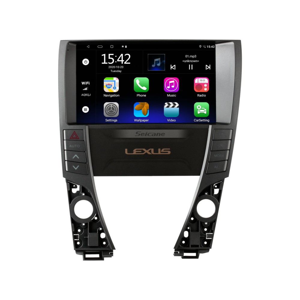 For 2006-2012 LEXUS ES240 ES350 Radio Android 12.0 HD Touchscreen inch GPS  Navigation System with Bluetooth support Carplay DVR