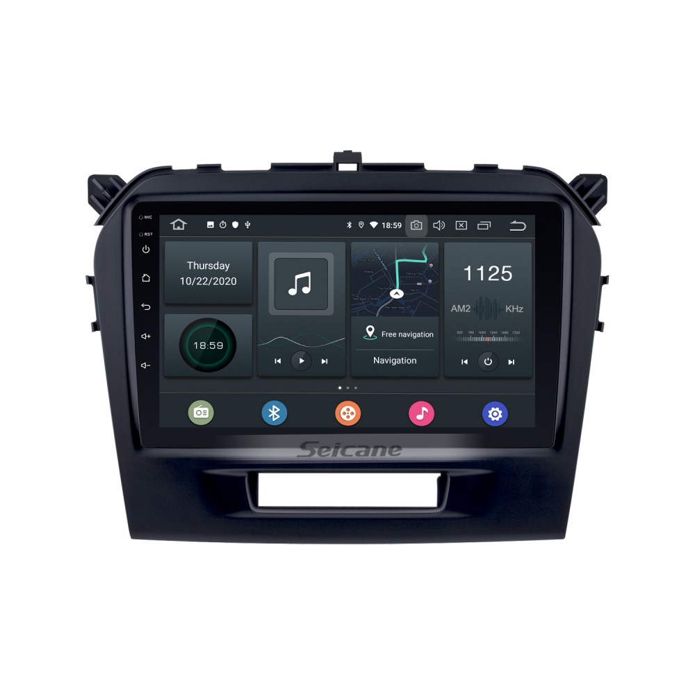 2015 2016 Suzuki Vitara Android 10.0 Radio DVD player GPS navigation system  with HD 1024*600 touch screen OBD2 DVR TV 1080P Video WIFI Steering Wheel  ...