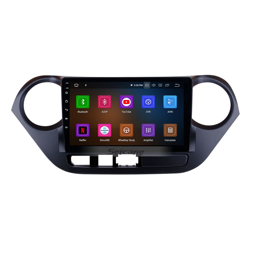 Blaupunkt Bluetooth 2din SD DAB USB volante autoradio per Hyundai i10 dal 2014 