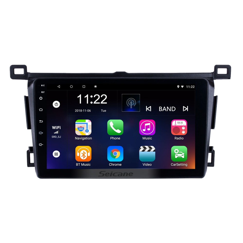 Aftermarket 9 Inch 2013 2018 Toyota Rav4 Right Hand Driving Gps Navigation System Android 10 0 Radio Touch Screen Support Tpms Dvr Obd Mirror Link Bluetooth Wifi