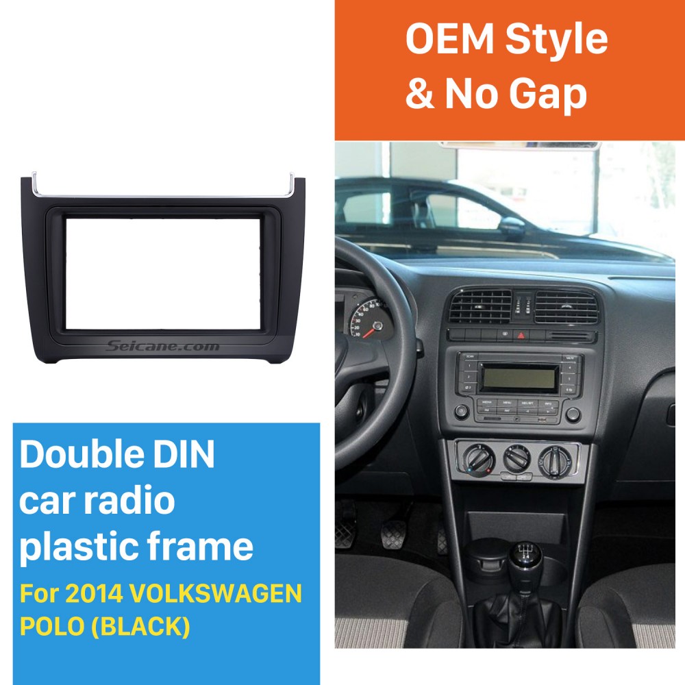 Latest Double Din 2014 Volkswagen Polo Car Radio Fascia Dash Mount