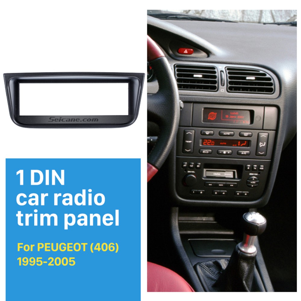 Carav 11-031 autoradio marco radio diafragma para peugeot 406 1995-2005 DIN 