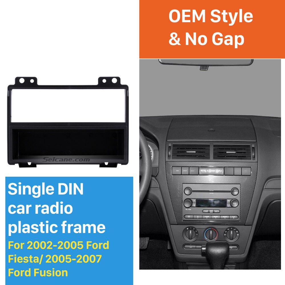 Wonderful 1din Car Radio Fascia For 2002 2005 Ford Fiesta 2005