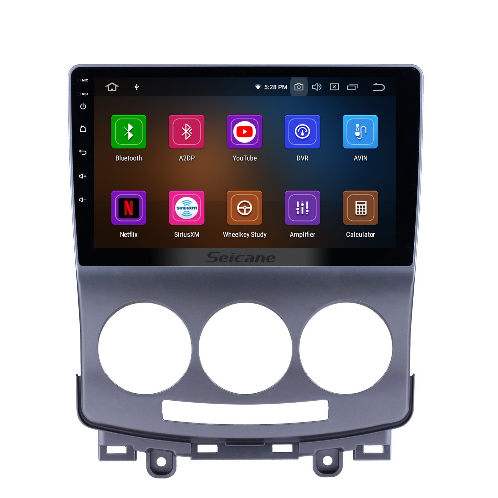 Android 12.0 Aftermarket OEM Car Stereo GPS Navigation System for 2005 2010 Mazda 5 with WiFi DVD Radio Bluetooth USB S