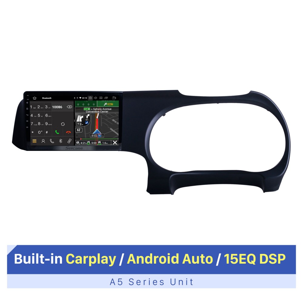Absorberen zonlicht Betsy Trotwood 10.1 Inch HD Touchscreen for 2019 Hyundai I10 RHD Autoradio Carplay Stereo  System Car Radio Support FM/AM/RDS Radio