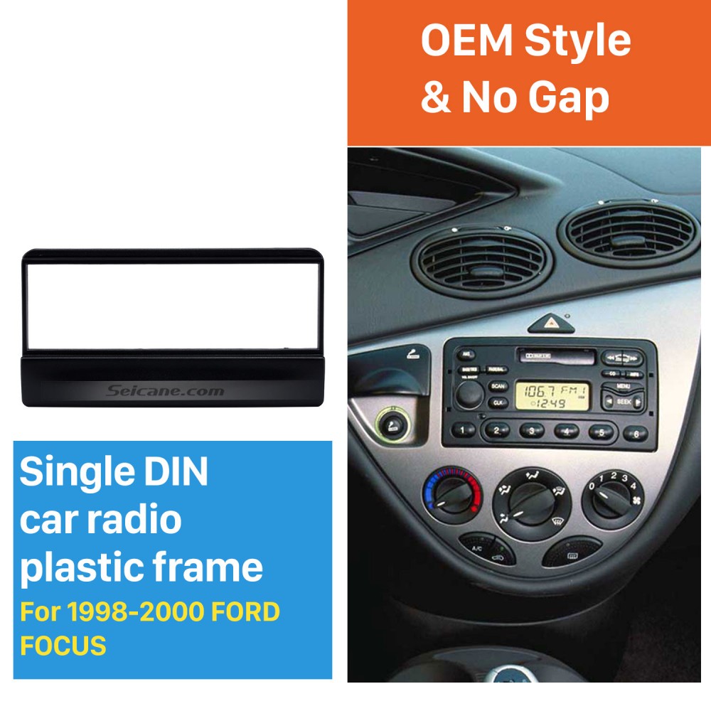 Inspireren Regeneratie Ongepast Great 1Din Car Radio Fascia for 1998-2000 Ford Focus DVD Frame Stereo  Install In Dash