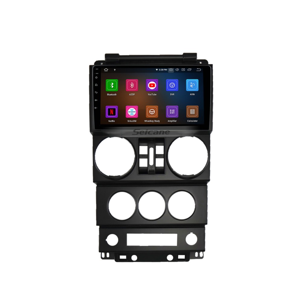 Quality Android unit for 2008 2009 2010 JEEP WRANGLER RUBICON 4 DOORS