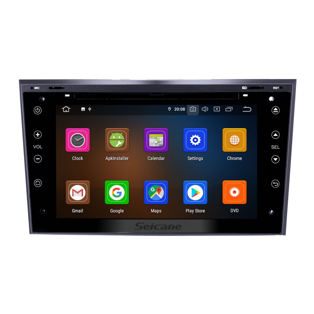 Android 11 Car Stereo Radio with Built-in CarPlay Android Auto for Opel Astra Vectra Antara Zafira Corsa GPS Sat Nav 7 Inch Touch Screen Double Din GPS Navigation Support BT Full RCA output Head Unit