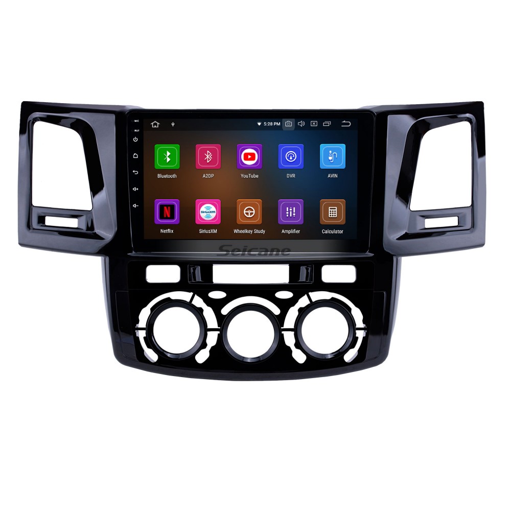 Hd Touchscreen 2008 2014 Toyota Fortuner Hilux Manual A C Lhd