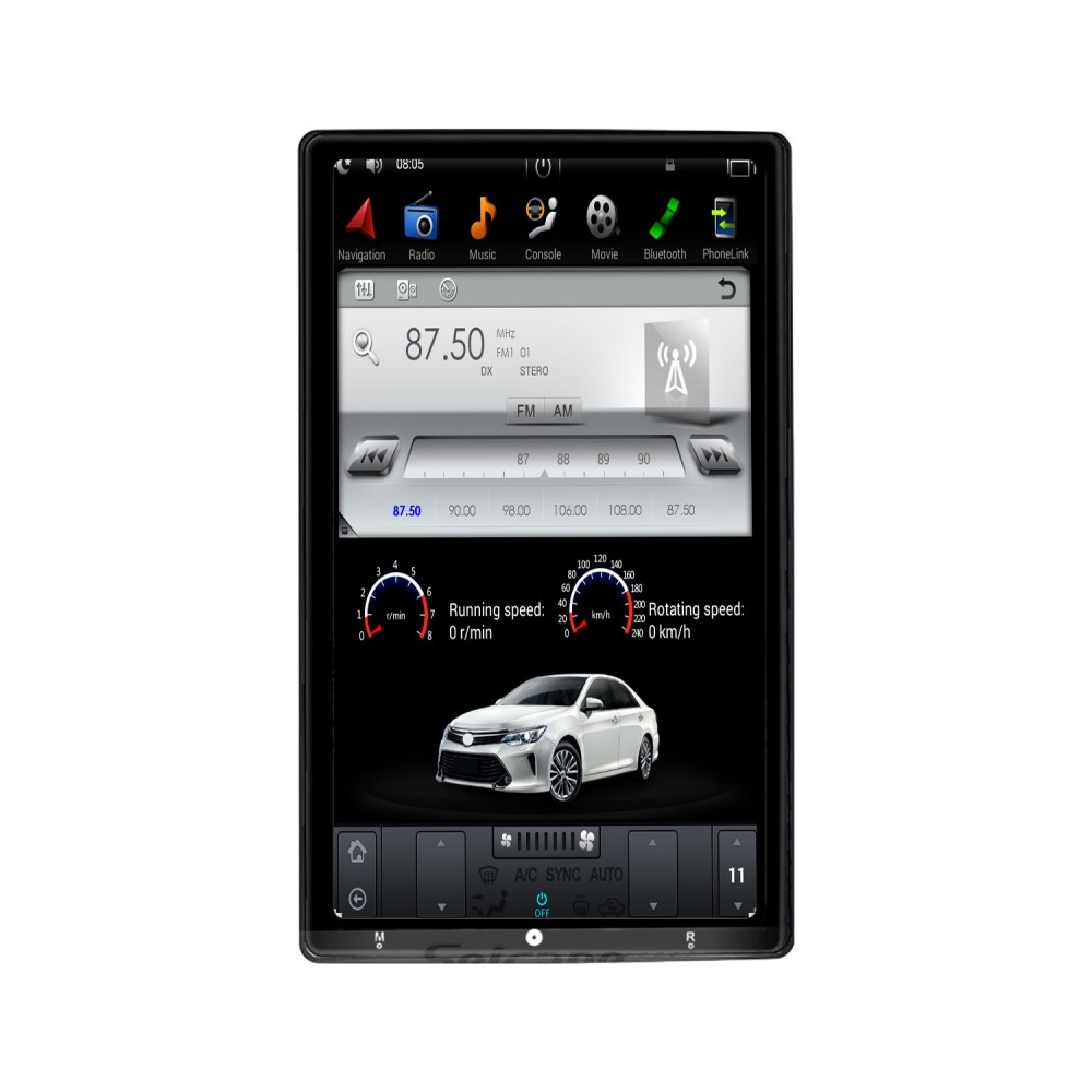 COGAMICHI Car Radio Built-in CarPlay /& Android Auto 9 inch Touchscreen in-Dash Head Unit Double Din Bluetooth AM//FM Mirror Link Car Multimedia MP5 Player 2 Din Car Stereo Receiver