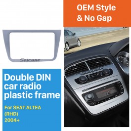 RHD Stereo Face Plate Frame Panel Dash Mount Kit Trim Bezel Fascia Gaetooely Car Radio Fascia for SEAT Altea 2004-2015 