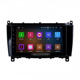 For Mercedes Benz CLK W209 2006-2012 Benz CLS W219 2004-2008 Radio Android 13.0 HD Touchscreen 8 inch with AUX Bluetooth GPS Navigation System Carplay support 1080P Video