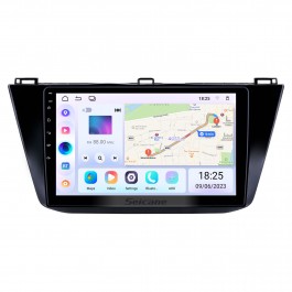 10.1 inch Android 14.0 GPS Navigation Radio for 2016-2018 VW Volkswagen Tiguan with HD Touchscreen Bluetooth USB support Carplay TPMS