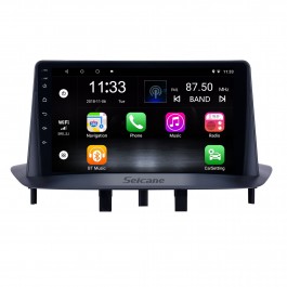 Radio de coche DAB CarPlay Android 10 GPS Navi DSP SWC RDS 8 núcleos para Renault Megane 