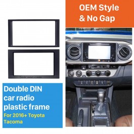 CARAV 11-648 2-DIN Car Radio Dash Kit panel for TOYOTA Tacoma 2016+ CARAV 11-648 2-DIN Car Radio Dash Kit panel for TOYOTA Tacoma 2016+
