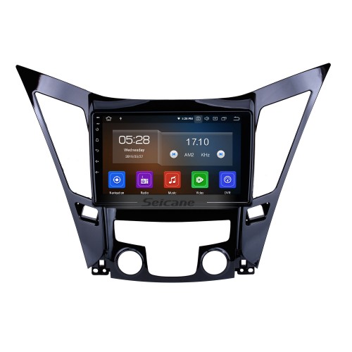 9 Inch Android 10.0 Touch Screen GPS Navigation system For 2011-2015 HYUNDAI Sonata i40 i45 with Bluetooth 4G WiFi Video Radio TPMS DVR OBD II Rear camera AUX USB SD Steering Wheel Control