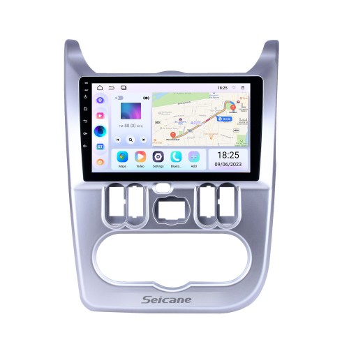 for Renault Duster Logan i sandero lada lergus dacia duster Nissan NP200 2009-2013 9 inch Android 14.0 HD Touchscreen Bluetooth GPS Navigation Radio USB AUX support Carplay  WIFI Backup camera