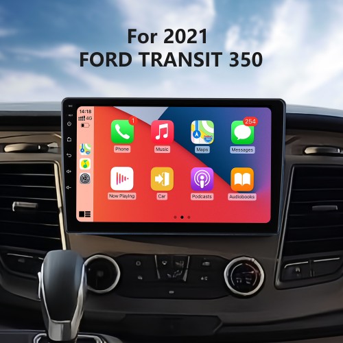 10.1 inch Android 13.0 for 2021 FORD TRANSIT 350 Stereo GPS navigation system with Bluetooth TouchScreen support Rearview Camera