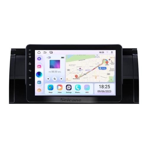 8 inch 1994-2003 BMW 5 Series E39 520i 523i 525i M5 BMW 7 serie E38 BMW X5 E53 BMW M5 Range Rover HD Touchscreen Android 14.0 GPS Navigation Radio WIFI Bluetooth Music AUX support Backup camera Carplay