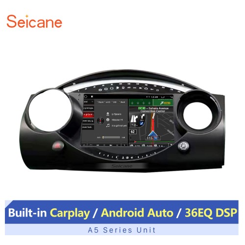 9 inch Android 10.0 for 2004-2006 BMW mini Cooper S R53 GPS Navigation Radio with Bluetooth support OBD2 DVR Carplay