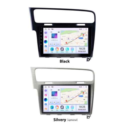 10.1 inch 1024*600 HD Touch Screen Android 14.0 Radio for 2013 2014 2015 VW Volkswagen Golf 7 LHD GPS Navigation system with  WIFI Bluetooth Music USB Mirror Link RearView Camera 1080P Video OBD2