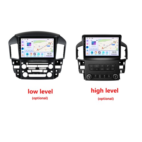 9 inch Android 14.0 For Lexus RX300 Toyota Harrie 1997 1998 1999-2003 Radio GPS Navigation System With HD Touchscreen Bluetooth support Carplay OBD2