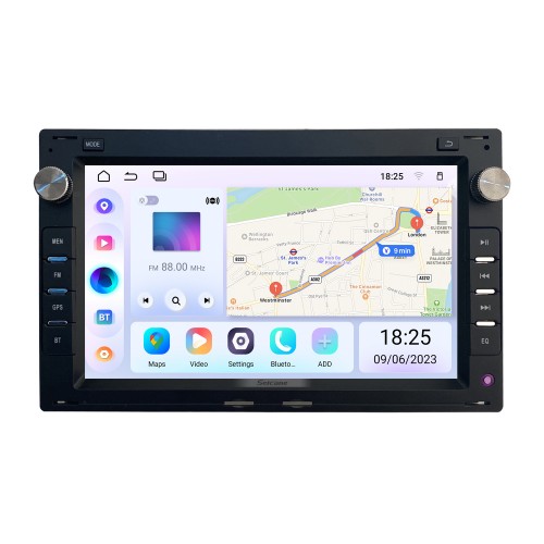 Android 13.0 HD Touchscreen 7 inch for 2004 2005 2006-2010 VOLKSWAGEN PASSAT B5 B6 Radio GPS Navigation System with Bluetooth support Carplay Rear camera