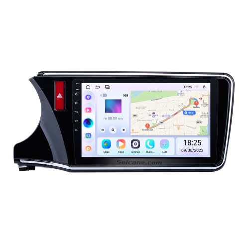 2014 2015 2016 2017 Honda CITY Android 13.0 Touchscreen Radio GPS Sat Nav WIFI Bluetooth GPS system