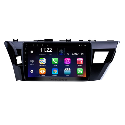 10.1 Inch HD Touchscreen Radio GPS Navigation system Android 10.0 For 2013 2014 2015 Toyota Corolla Steering Wheel Control Bluetooth DVR Carplay USB WIFI Music Rearview