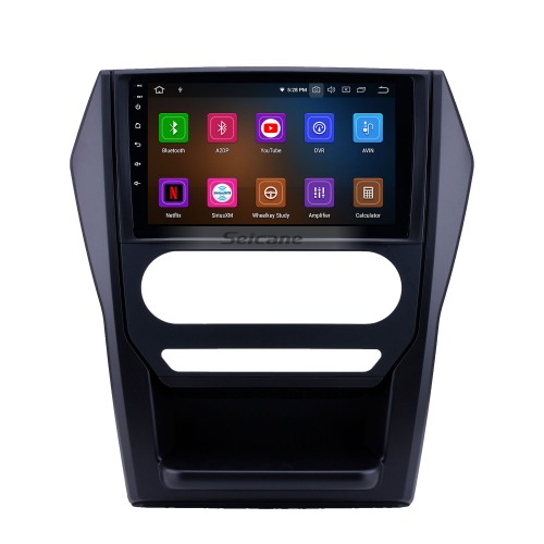 HD Touchscreen 2015 Mahindra Scorpio Auto A/C Android 11.0 9 inch GPS Navigation Radio Bluetooth USB Carplay WIFI AUX support DAB+ OBD2
