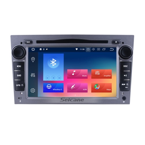 Android 9.0 2004-2010 Opel Astra Aftermarket Navigation Radio Head Unit with HD 1024*600 Touch Screen 3G WiFi Bluetooth CD DVD Player OBD2 Mirror Link 1080P Backup Camera Steering Wheel Control