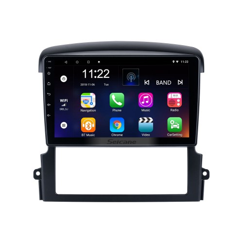 Android 13.0 HD Touchscreen 9 inch For 2004-2008 KIA SORENTO Radio GPS Navigation System with Bluetooth support Carplay