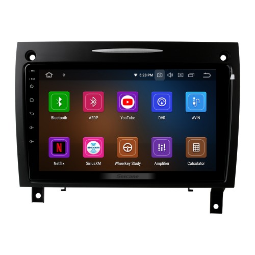 Android 11 8 inch for 2000 2001 2002-2011 Mercedes SLK Class R171 SLK200 SLK280 SLK300 SLK350 SLK55 Radio GPS Navigation with HD Touchscreen Bluetooth USB Carplay support 1080P Video