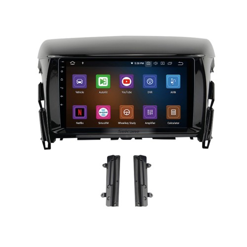 9 inch Android 11.0 for 2018-2019 MITSUBISHI ECLIPSE GPS Navigation Radio with Bluetooth HD Touchscreen support TPMS DVR Carplay camera DAB+