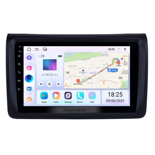 9 inch Android 14.0 HD Touchscreen auto Radio for NISSAN NV350 with GPS Navigation Bluetooth Wifi Link USB FM support Rear view camera DVR SCW