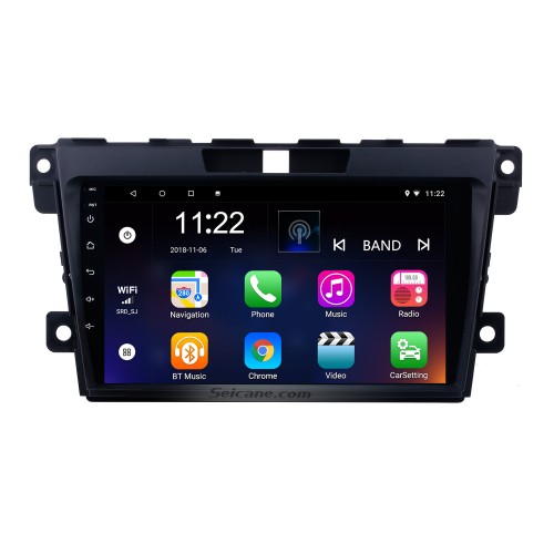 9 Inch Touch Screen Android 10.0 Aftermarket Navigation System For 2007-2014 Mazda CX-7 Support Steering Wheel Control Bluetooth Music Radio