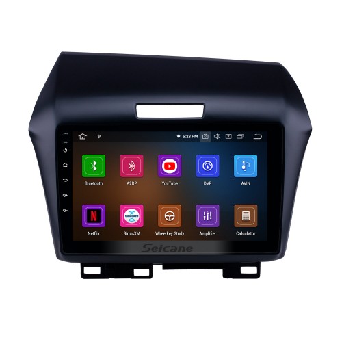 9 inch Android 11.0 GPS Navigation Radio for 2013 Honda Jade with HD Touchscreen Carplay AUX WIFI Bluetooth support DVR OBD2 TPMS