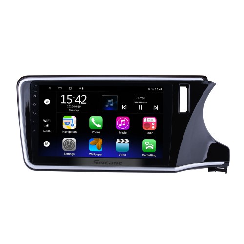 10.2 inch 1024*600 Touch Screen Android 5.0.1 2014 2015 Honda CITY  Radio with 4G WIFI Bluetooth Music Backup Camera Digital TV Steering Wheel Control USB OBD2 TPMS