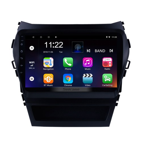 9 inch Android 10.0 Car Multimredia Player HD Touchscreen Radio GPS Navigation For 2013-2017 Hyundai IX45 SantaFe TV tuner SWC Bluetooth WIFI OBD
