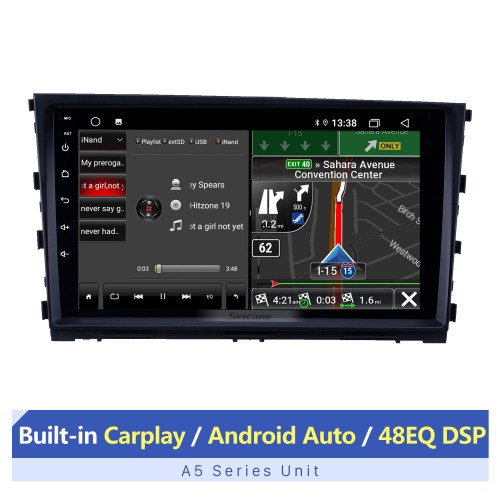 Android 13.0 9 inch HD Touchscreen GPS Navigation Radio for 2013 HYUNDAI MISTRA with Bluetooth USB WIFI AUX support Backup camera Carplay SWC