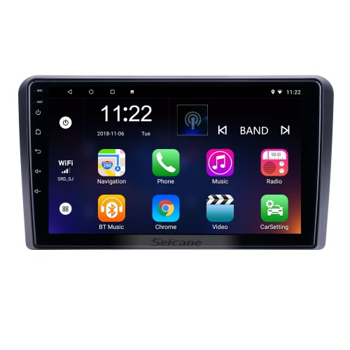 Android 10.0 9 inch for 2008 2009 2010 2011 2012 Audi A3 Radio HD Touchscreen GPS Navigation with Bluetooth AUX support Carplay DVR