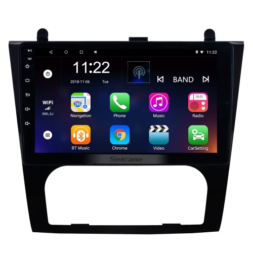 Android 10.0 9 inch HD Touchscreen GPS Navigation Radio for 2008-2012 Nissan Teana ALTIMA (MT) Auto A/C with WIFI USB Bluetooth support 3G SWC Rearview Camera OBD DVR