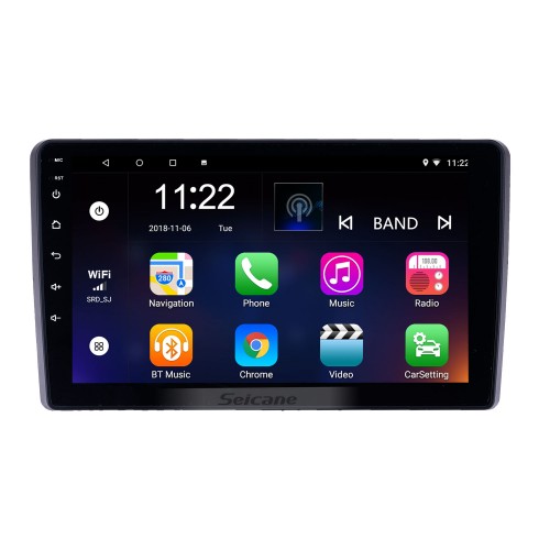 9 inch Android 13.0 GPS Navigation Radio for 2015 Mahindra Marazzo with Bluetooth WiFi HD Touchscreen support Carplay DVR OBD