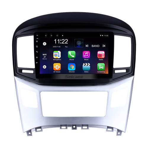 2016 2017 2018 Hyundai Starex H-1 Wagon GPS Navigation 10.1 inch Android 14.0 Radio with 1024*600 Touchscreen Bluetooth USB  Wifi AUX Steering Wheel Control