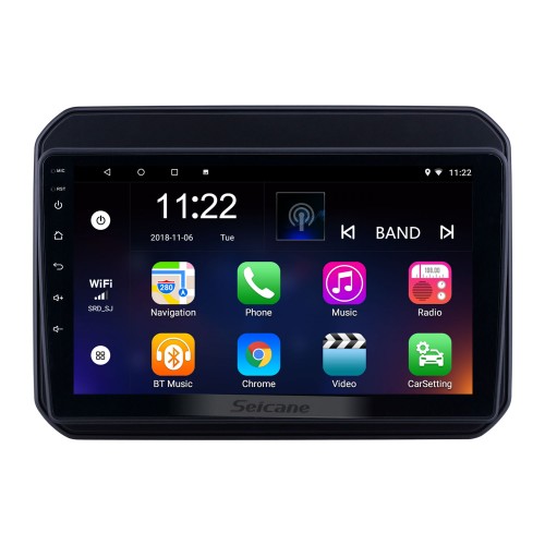 HD Touchscreen 9 inch Android 13.0 GPS Navigation Radio for 2016-2018 Suzuki IGNIS with Bluetooth USB WIFI AUX support Carplay  Backup camera TPMS