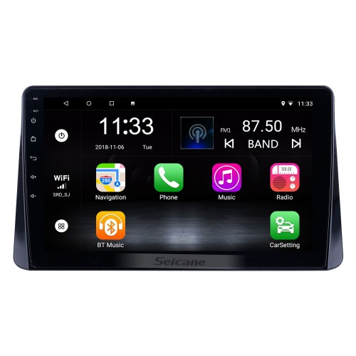 10.1 inch Android 10.0 for 2018 Mitsubishi Eclipse Cross Radio GPS Navigation System With HD Touchscreen Bluetooth support Carplay DVR